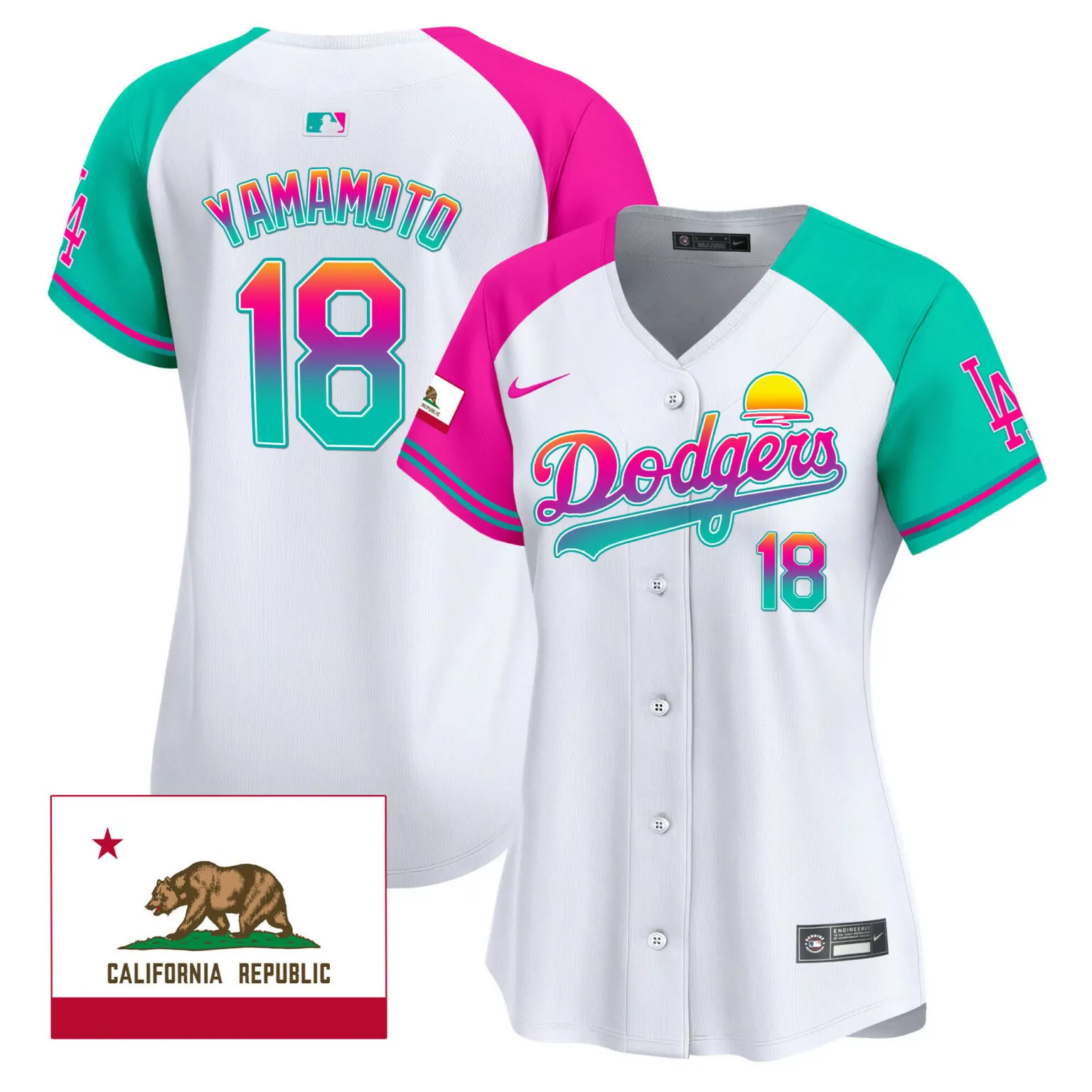 Customizable Alternate yamamoto los angeles dodgers 2024 los angeles city style jersey all stitched 6392