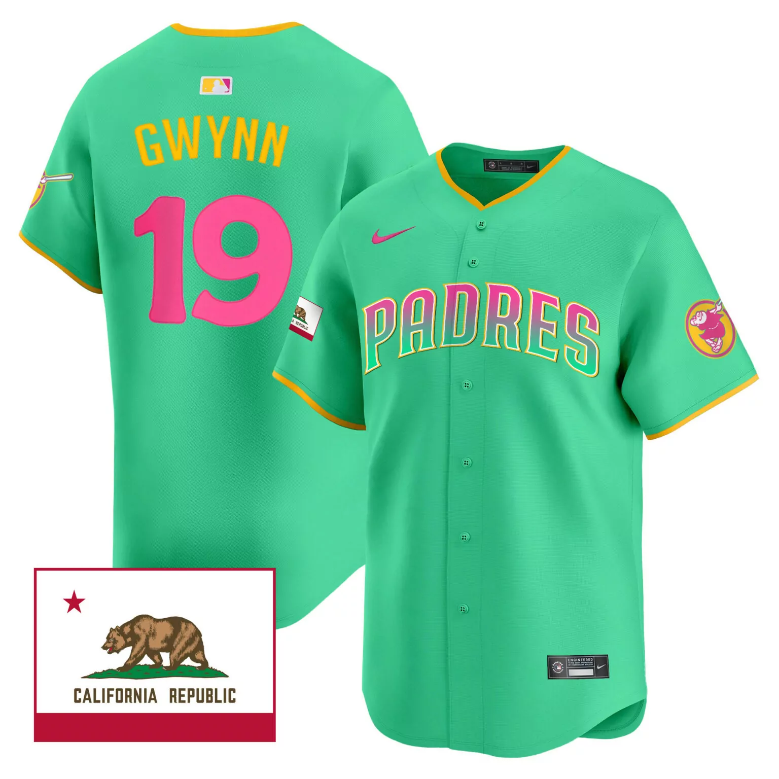 Customizable Alternate tony gwynn san diego padres 2024 san diego city style jersey v2 all stitched 1113