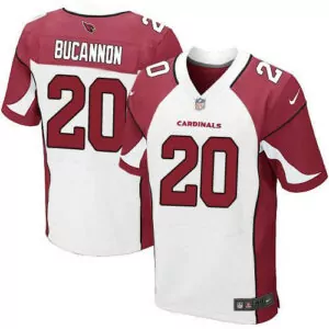 Customizable Arizona cardinals 20 deone bucannon white mens stitched elite jersey 7462