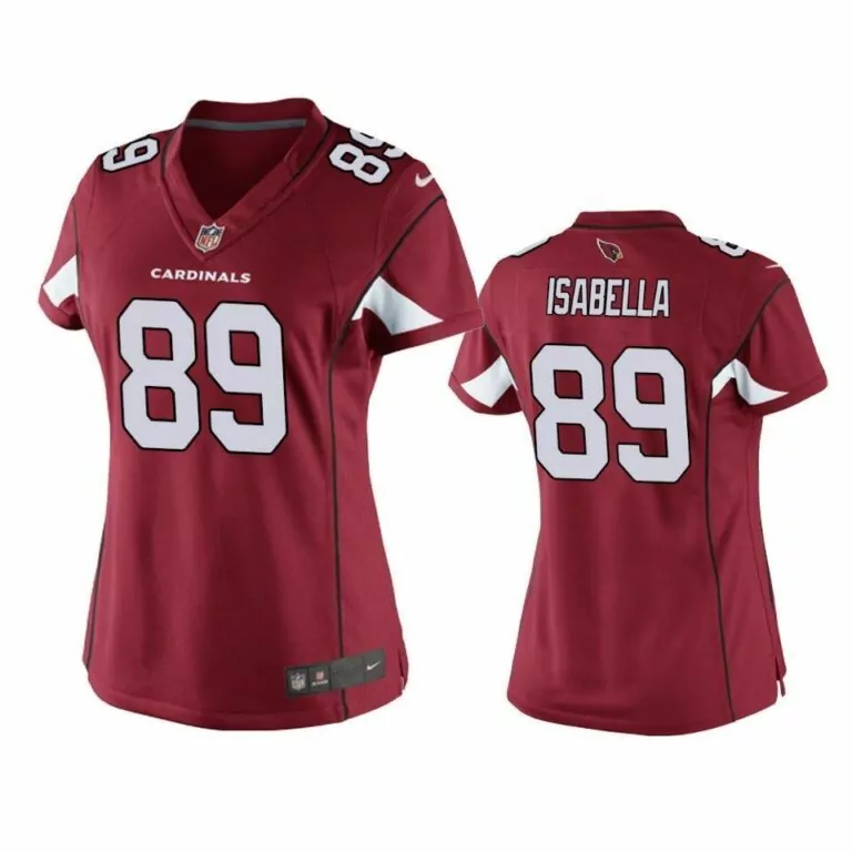Personalized Arizona cardinals andy isabella 2019 nfl draft cardinal game jersey 8791