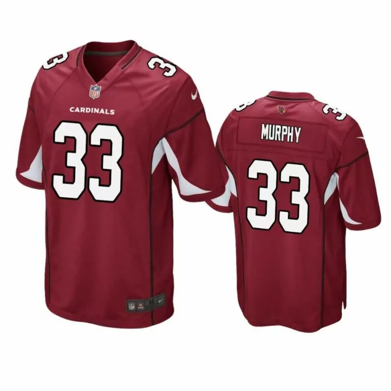 Custom Arizona cardinals byron murphy 2019 nfl draft cardinal game jersey 7584