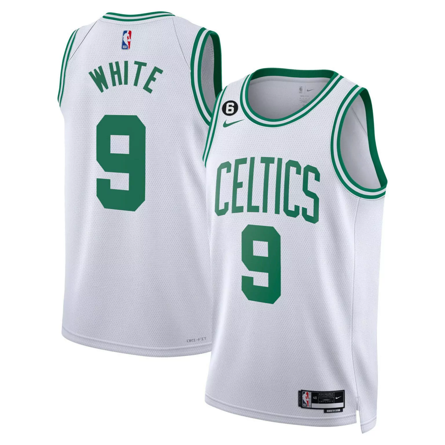 Customizable Association derrick white boston celtics bill russell patch collection jersey all stitched 7698