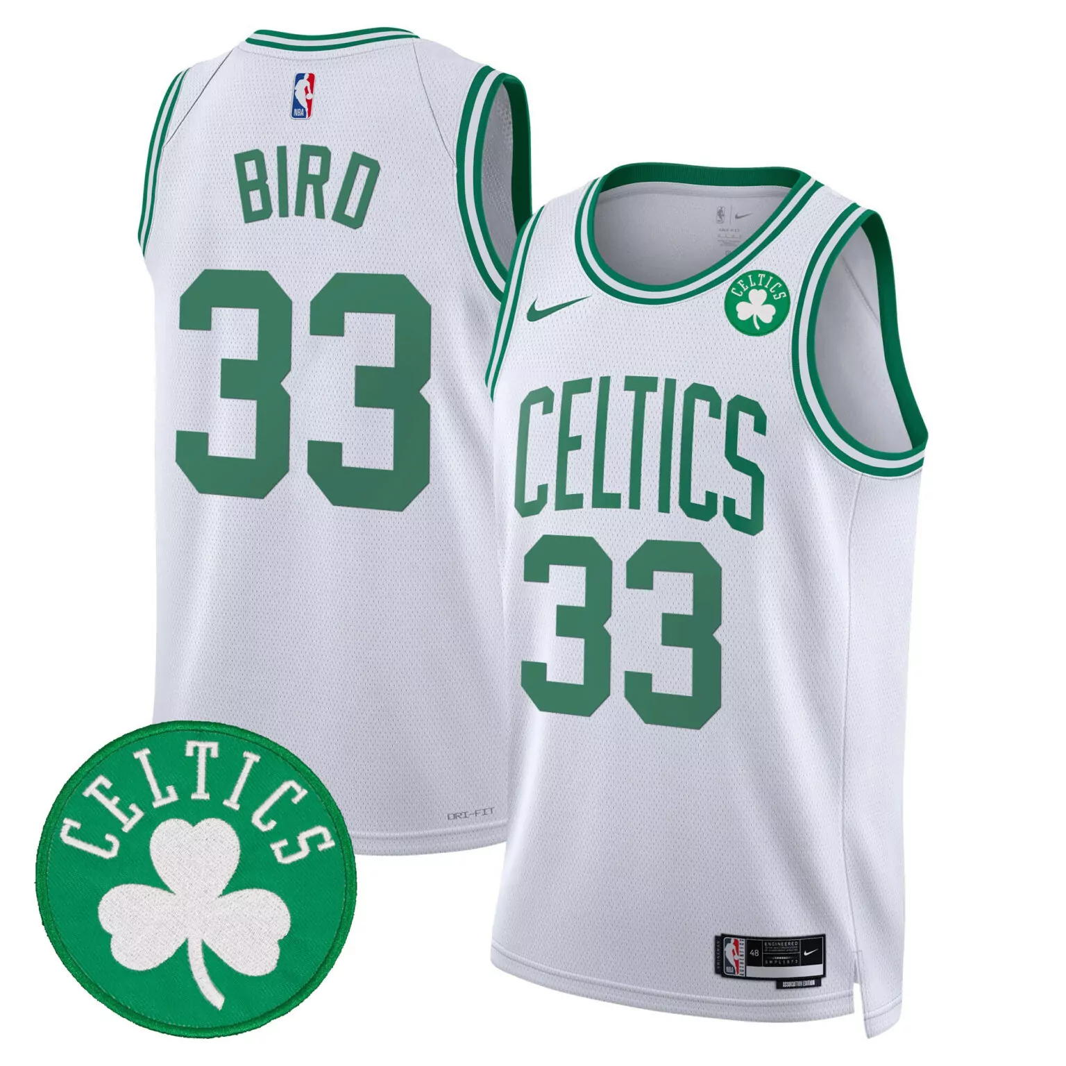Custom Association larry bird boston celtics swingman jersey all stitched 7195
