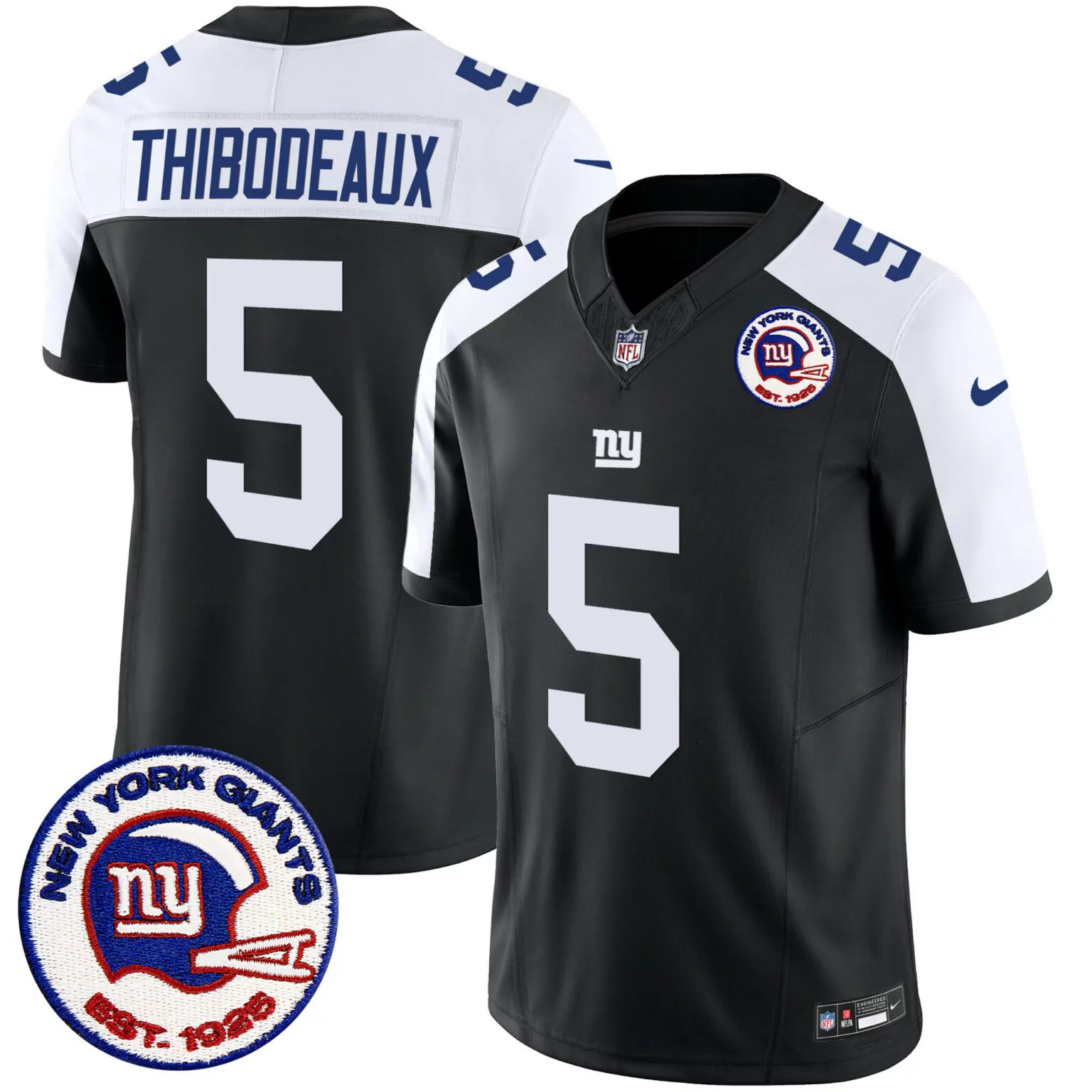 Customizable Black alternate darren waller san francisco giants est 1925 patch jersey all stitched 5235