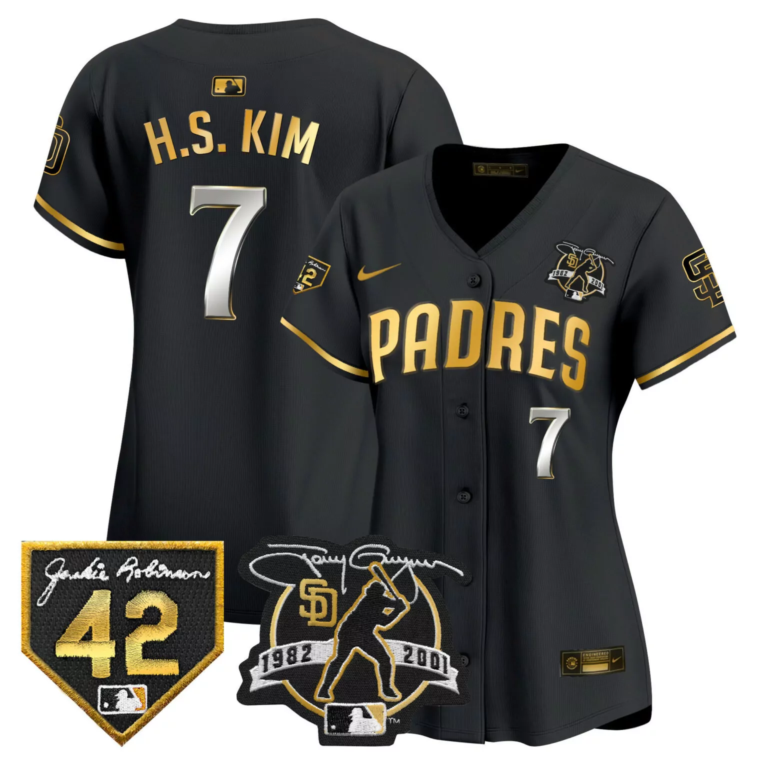 Customizable Alternate tony gwynn san diego padres 2024 san diego city style jersey v2 all stitched 1113