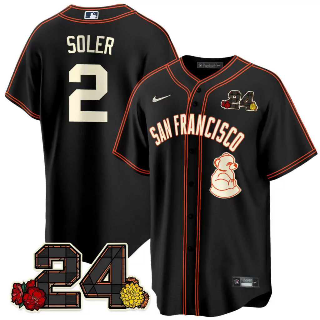 Custom Black gold willie mays san francisco giants 2024 willie mays patch jersey v6 all stitched 7913