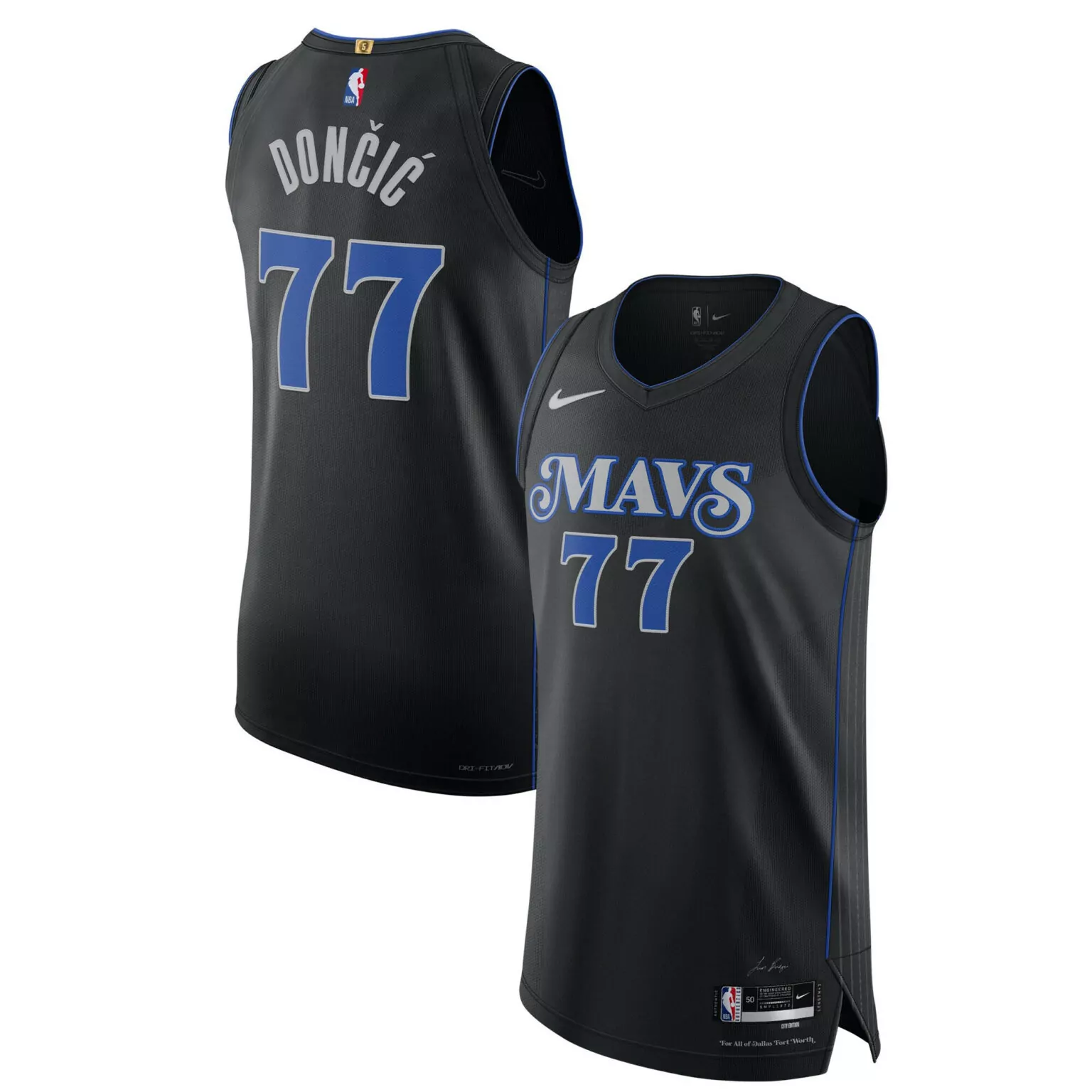 Personalized Black luka doncic dallas mavericks 202324 city edition jersey all stitched 6365