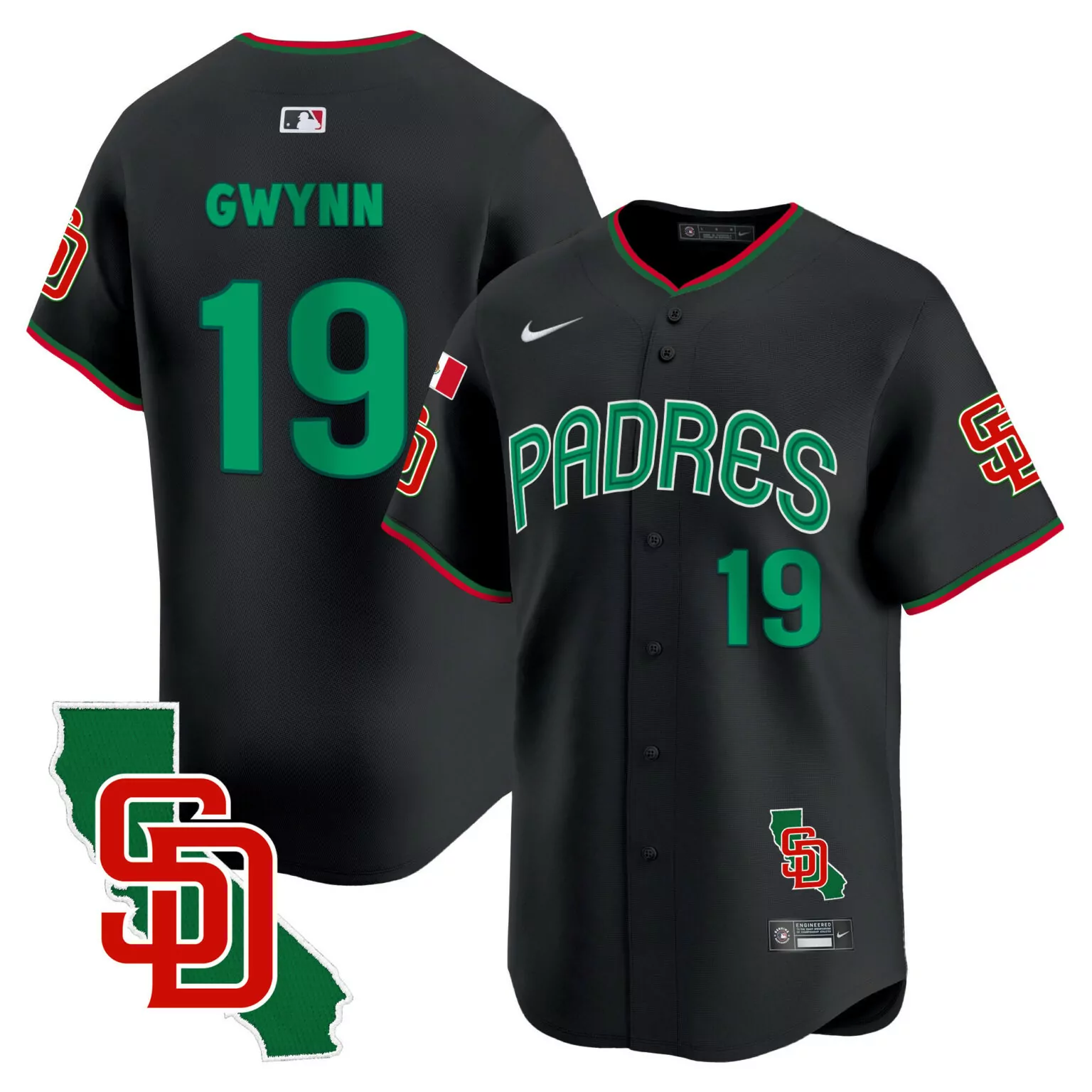 Personalized Black gold tony gwynn san diego padres 2024 world tour seoul series patch jersey all stitched 6844