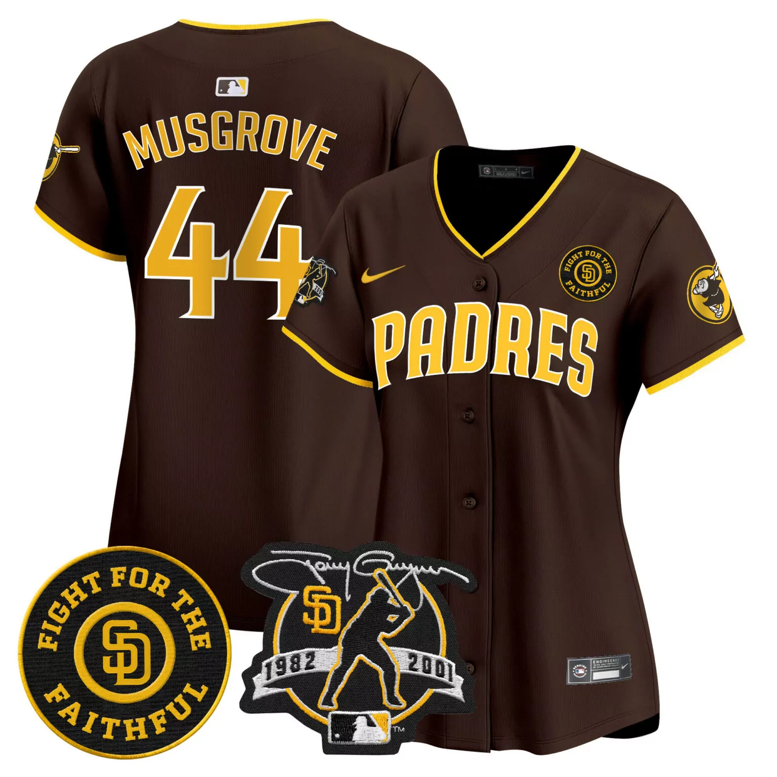 Personalized Brown ha seong kim san diego padres tony gwynn petco park 20th patch usmc jersey v2 all stitched 4081