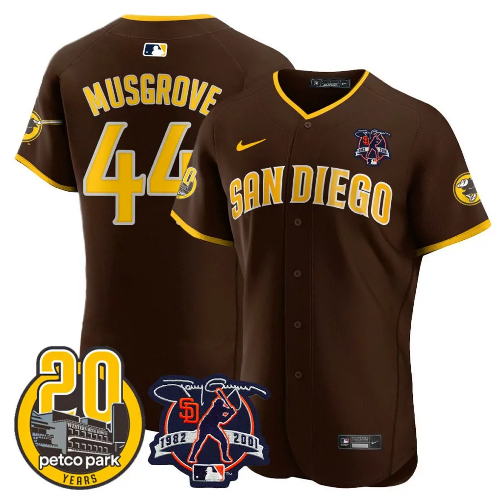Personalized Brown ha seong kim san diego padres tony gwynn petco park 20th patch usmc jersey v2 all stitched 4081