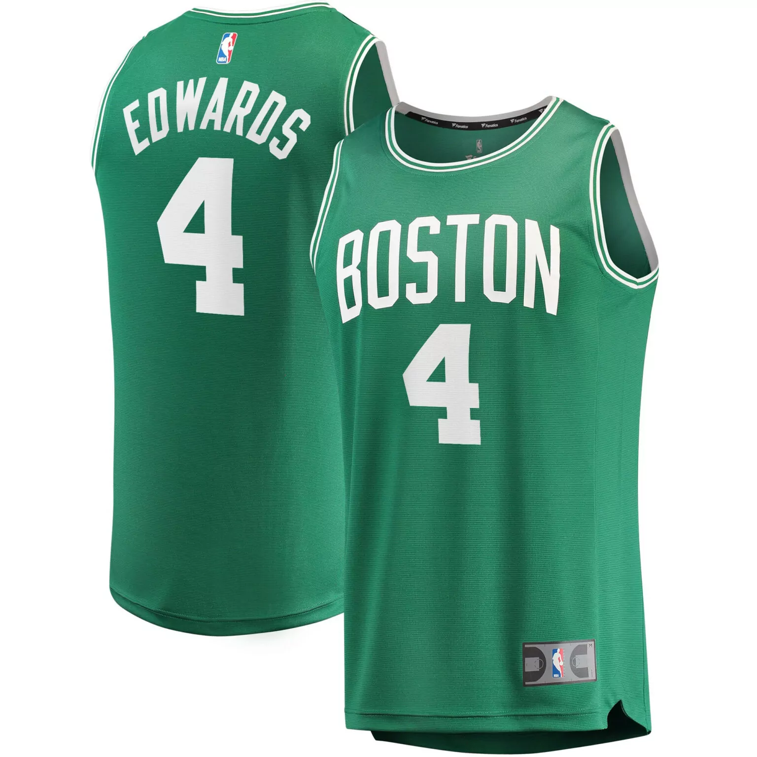 Custom Carsen edwards boston celtics fast break player jersey icon edition kelly green nba 2500
