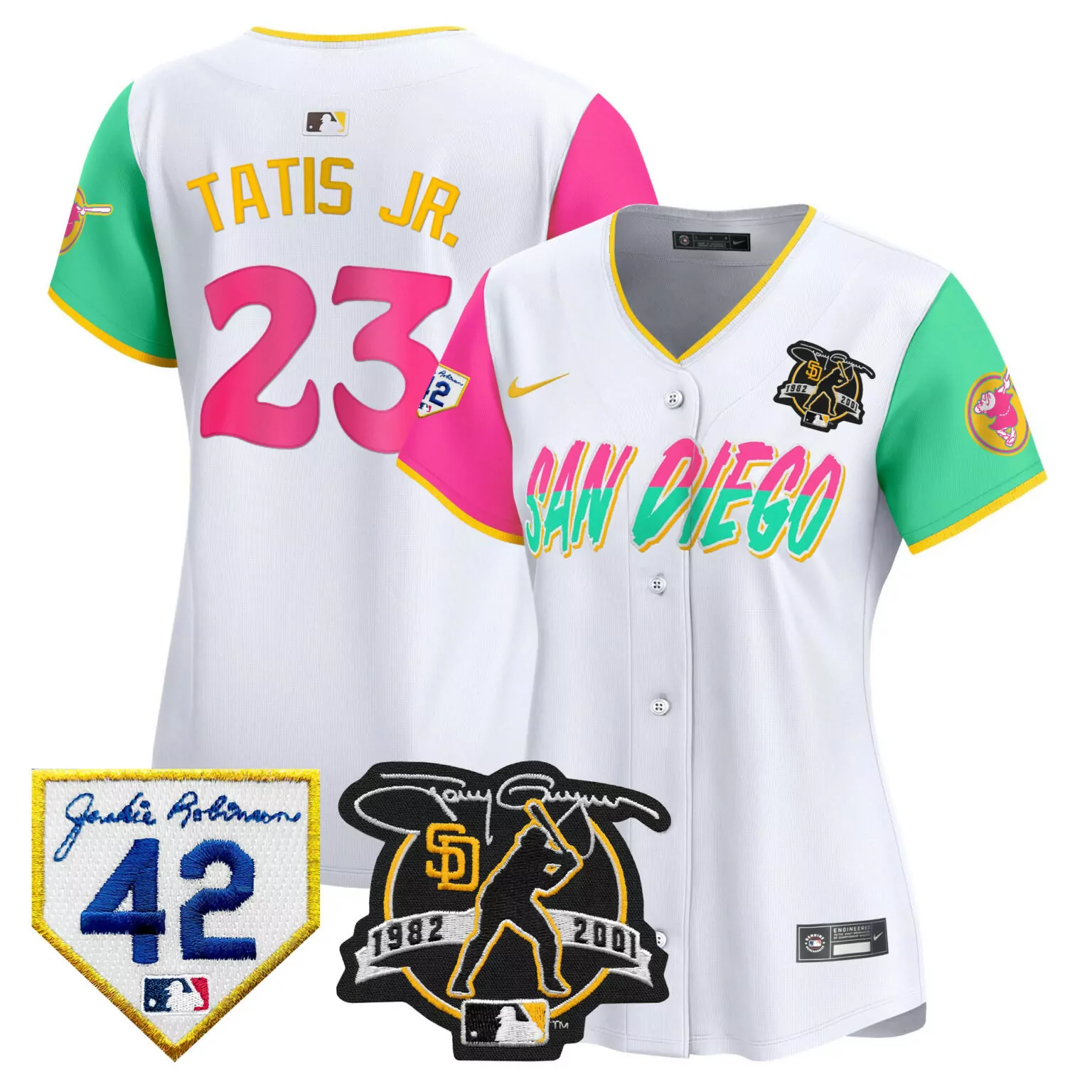 Personalized City connect fernando tatis jr san diego padres 2024 for peter robinson patch jersey all stitched 7986