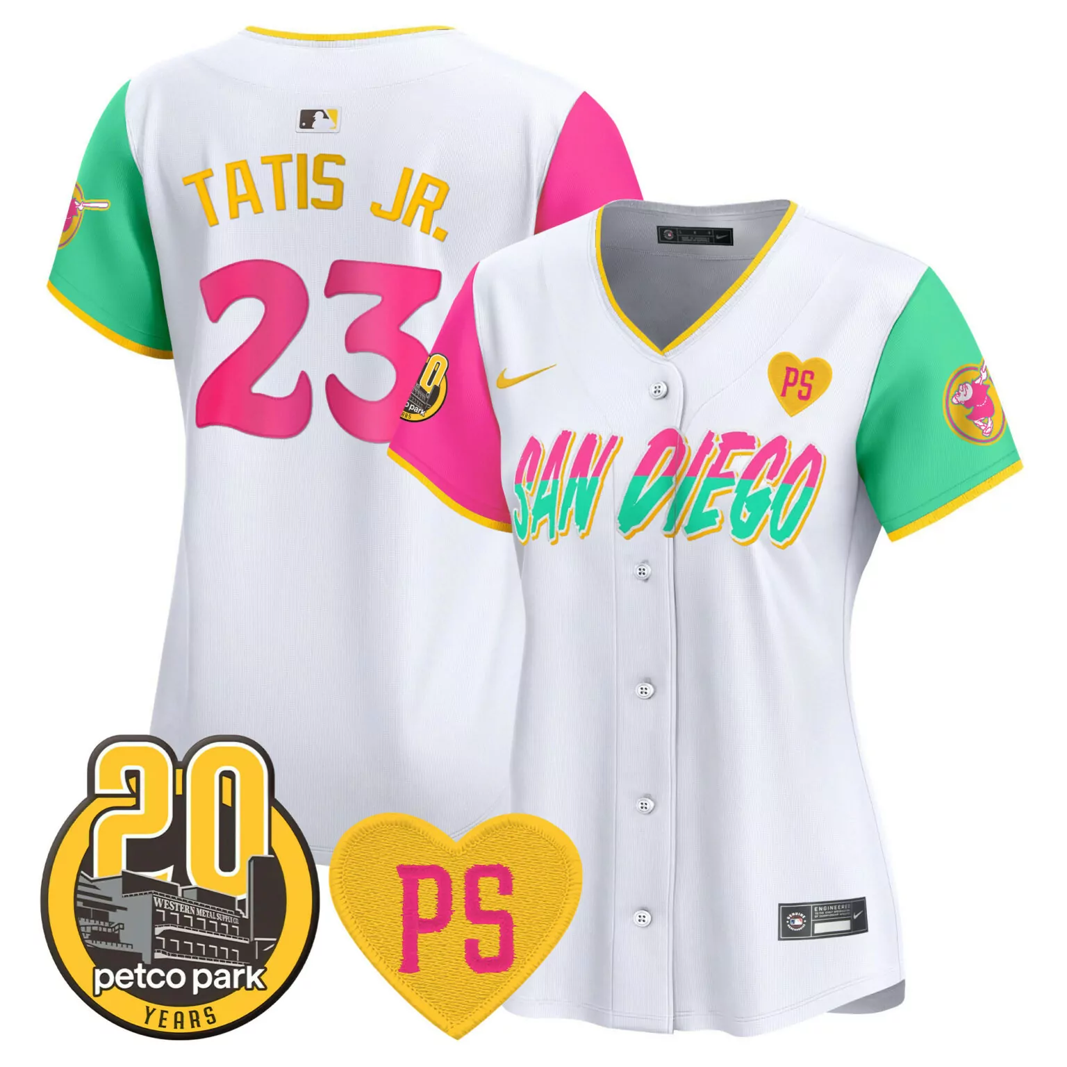 Customizable City connect fernando tatis jr san diego padres for peter petco park 20th patch jersey all stitched 7666