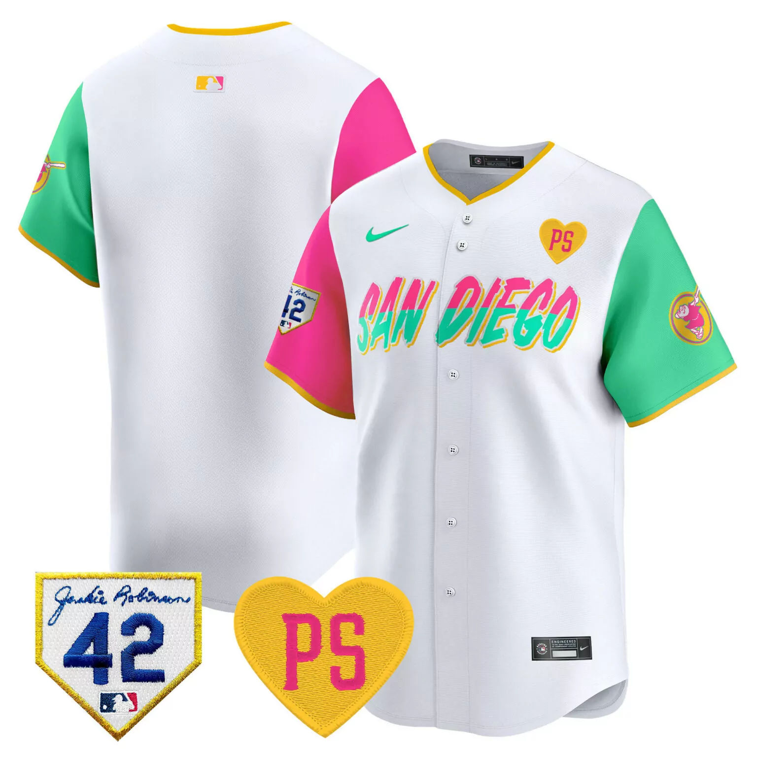 Customizable City connect san diego padres 2024 spring training patch vapor custom jersey all stitched 2474