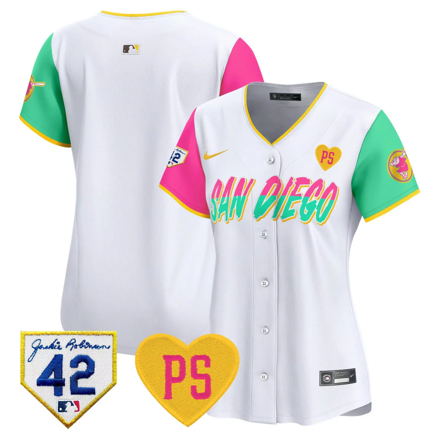 Customizable City connect san diego padres 2024 spring training patch vapor custom jersey all stitched 2474