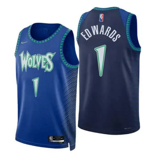Customizable City edition anthony edwards minnesota timberwolves jersey collection all stitched 8635