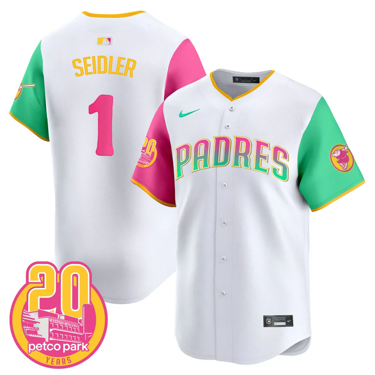 Personalized Color sleeves ha seong kim san diego padres 2024 san diego city style jersey all stitched 9875