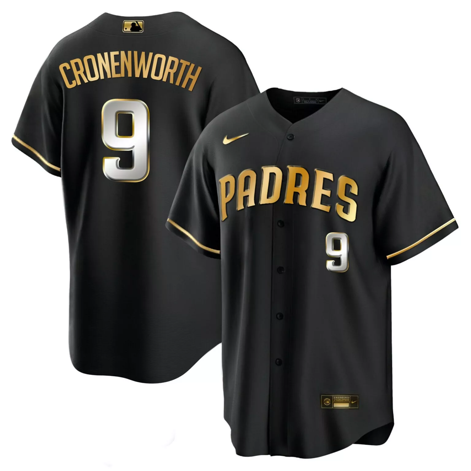 Custom Cool black jake cronenworth san diego padres black jersey all stitched 1827