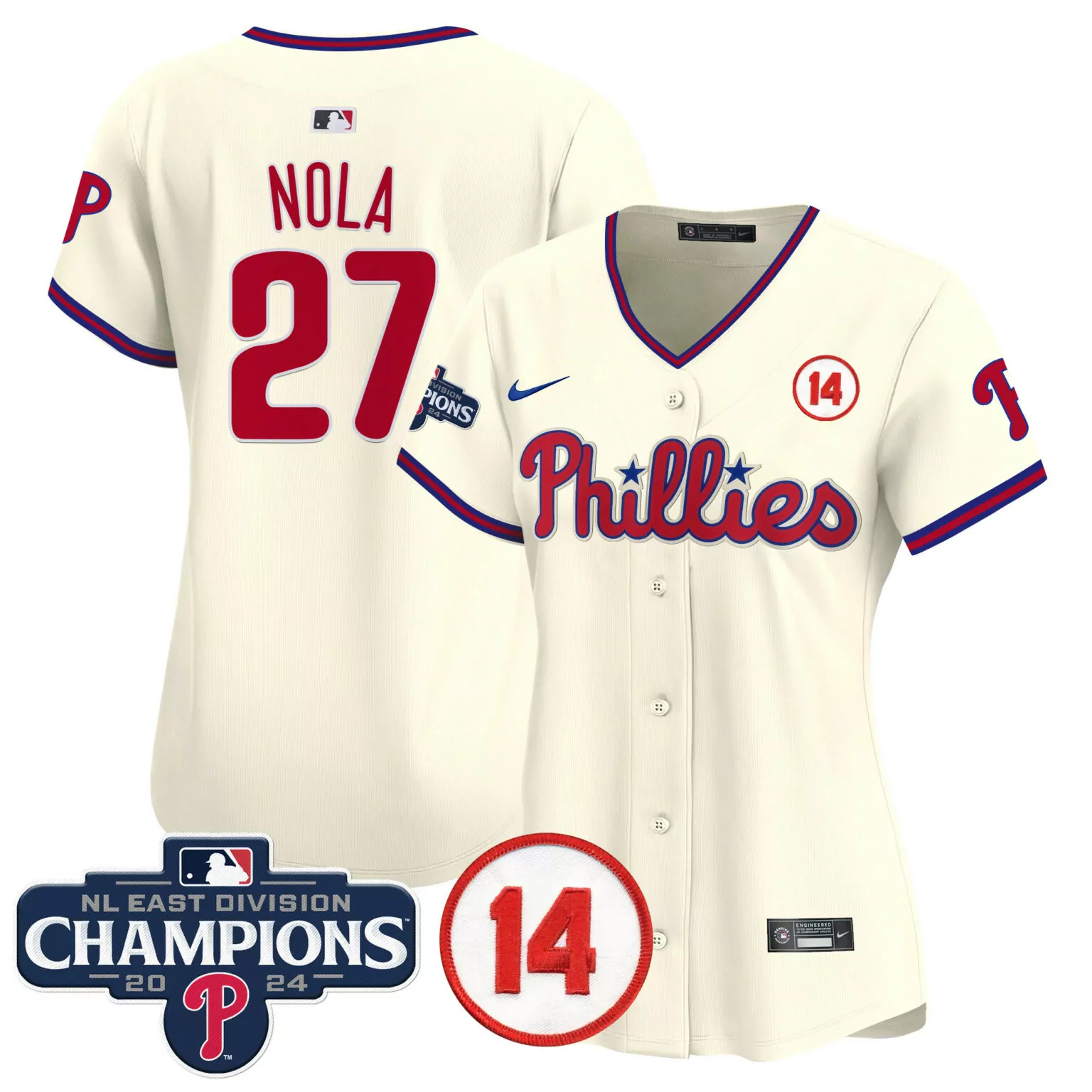 Personalized Cool home aaron nola philadelphia phillies gold 2022 world series jersey all stitched 3285