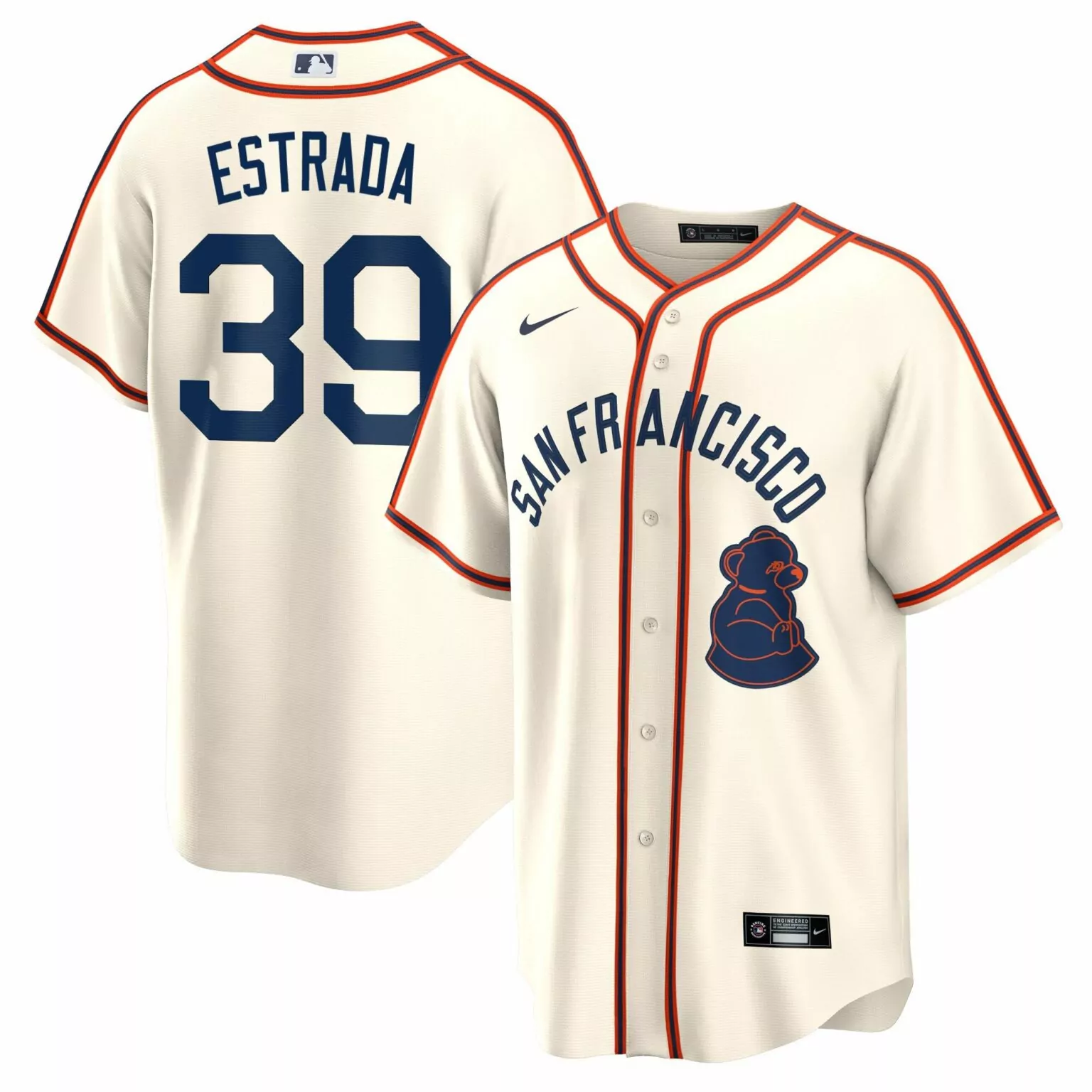 Custom Cream team san francisco giants 2024 rickwood classic jersey all stitched 7873