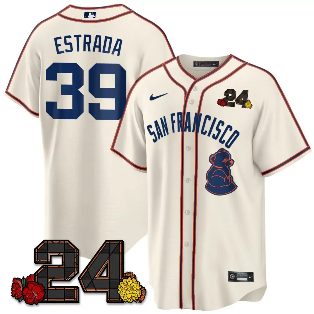 Custom Cream team san francisco giants 2024 willie mays patch jersey v5 all stitched 2009
