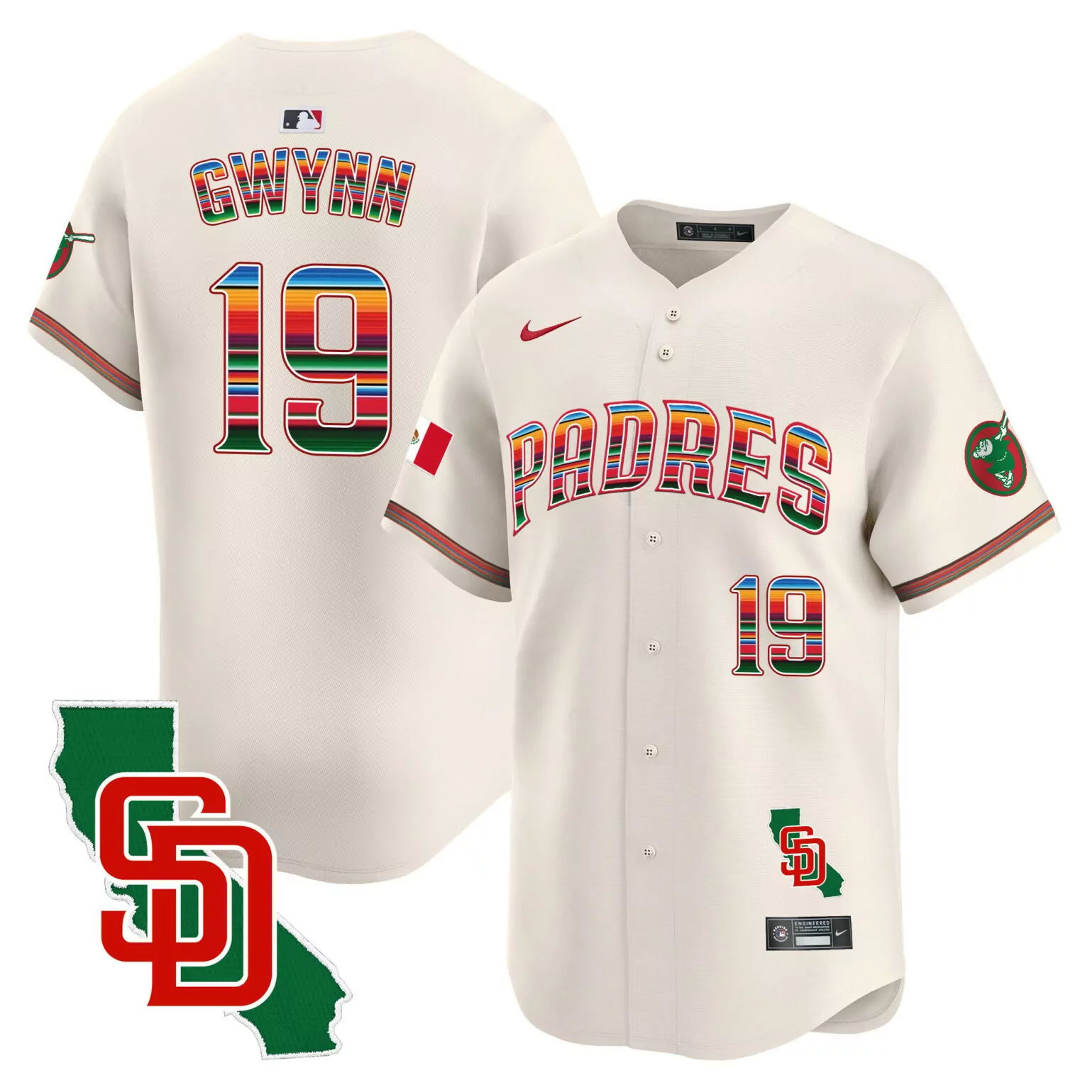 Custom Cream tony gwynn san diego padres for peter petco park 20th patch usmc jersey v2 all stitched 3733
