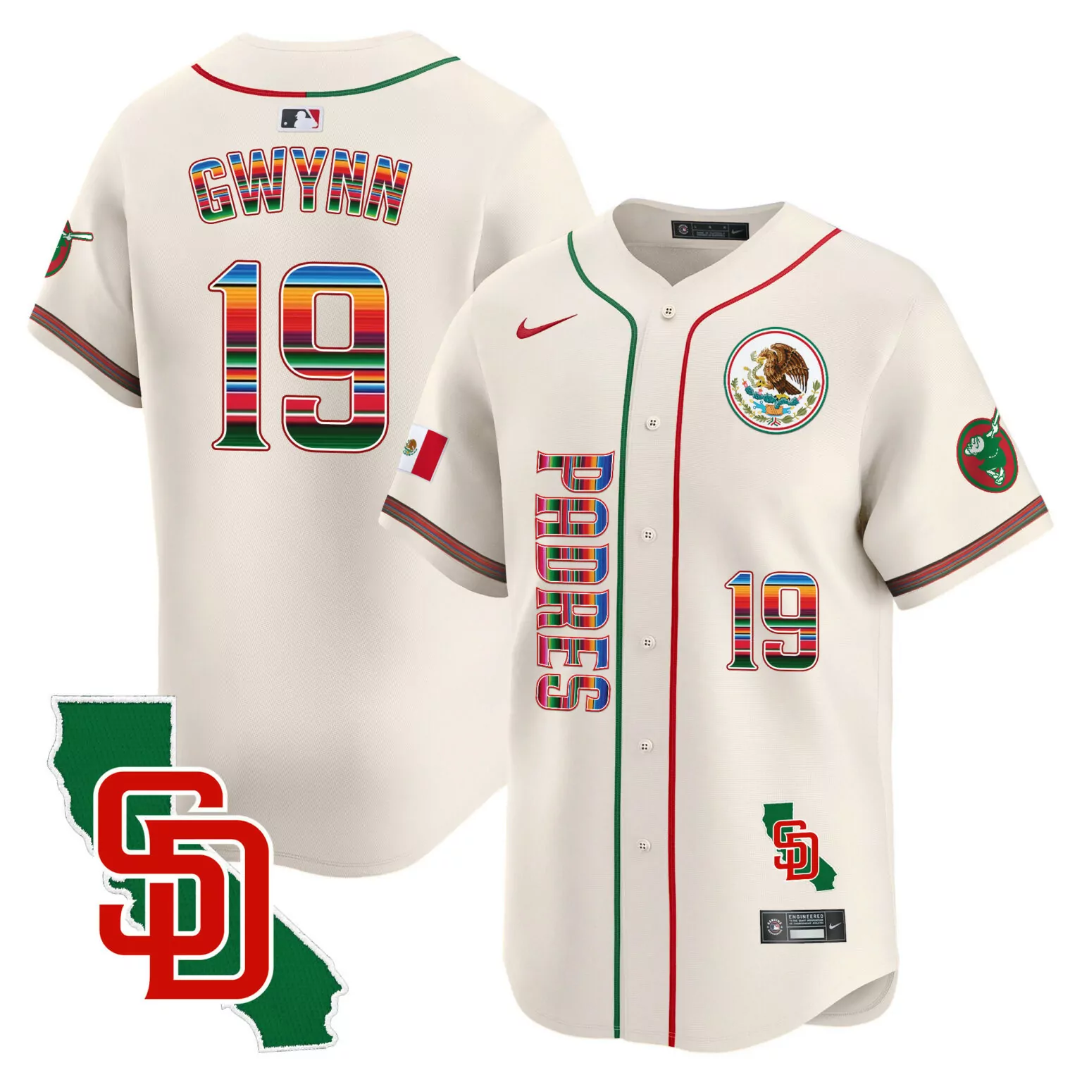 Custom Cream tony gwynn san diego padres for peter petco park 20th patch usmc jersey v2 all stitched 3733