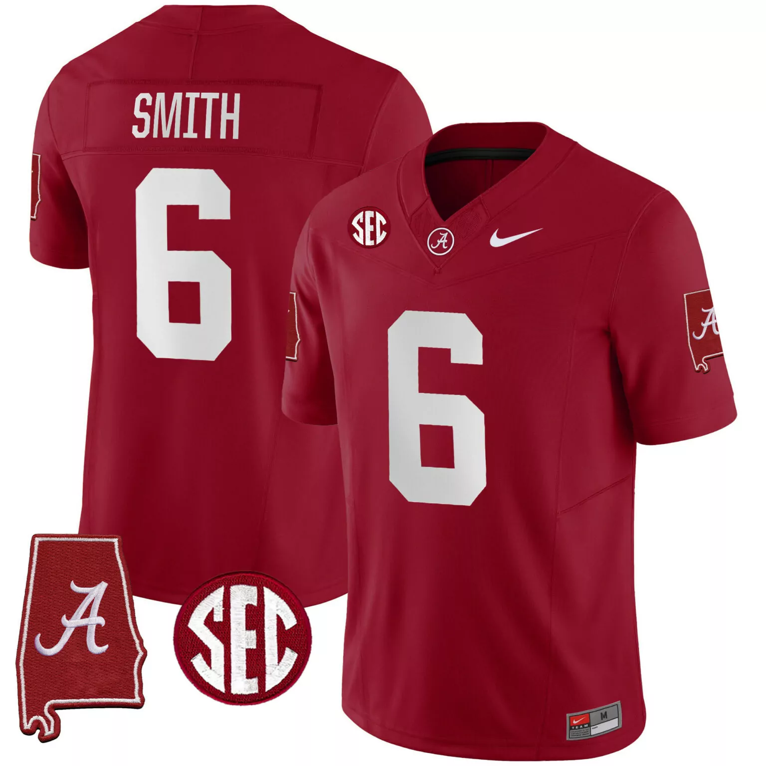 Customizable Crimson devonta smith alabama crimson tide jersey alabama map all stitched 5699