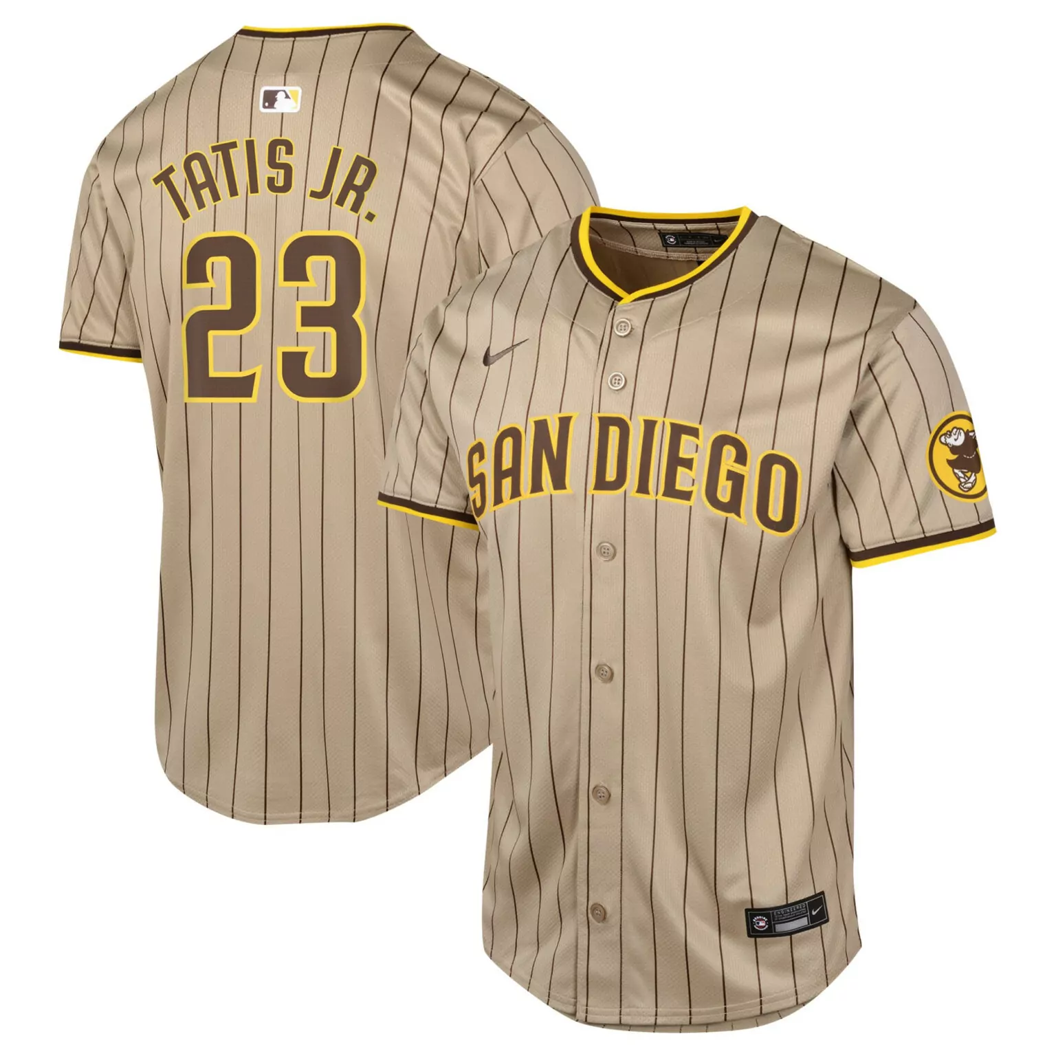 Custom Fernando tatis jr san diego padres usmc alternate player jersey camo 3409
