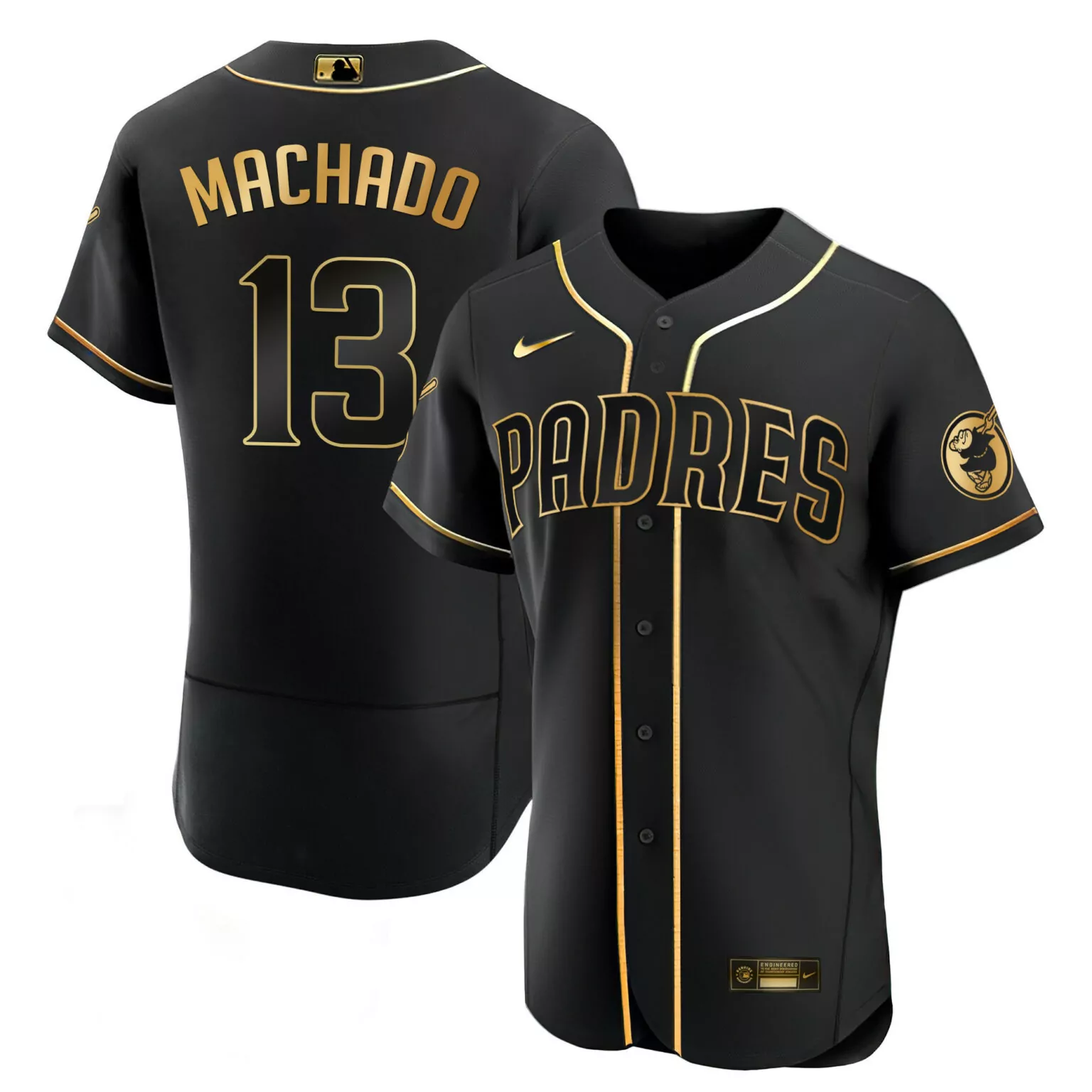 Custom Desert manny machado san diego padres usmc alternate jersey all stitched 5979