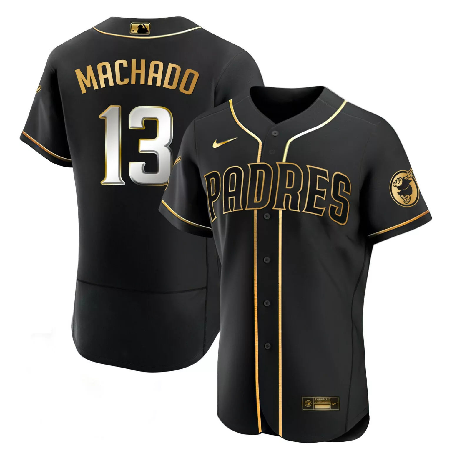 Custom Desert manny machado san diego padres usmc alternate jersey all stitched 5979