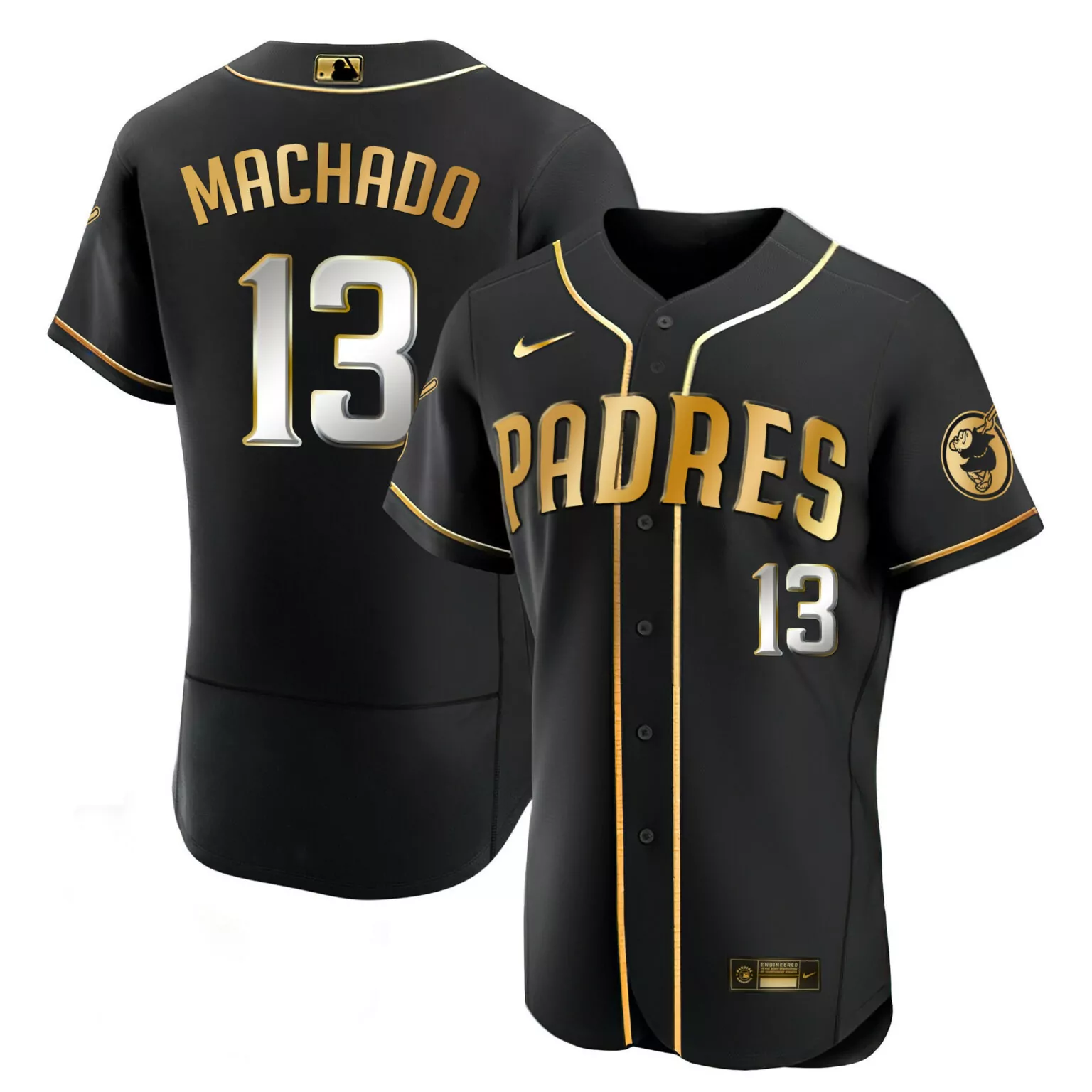 Custom Desert manny machado san diego padres usmc alternate jersey all stitched 5979