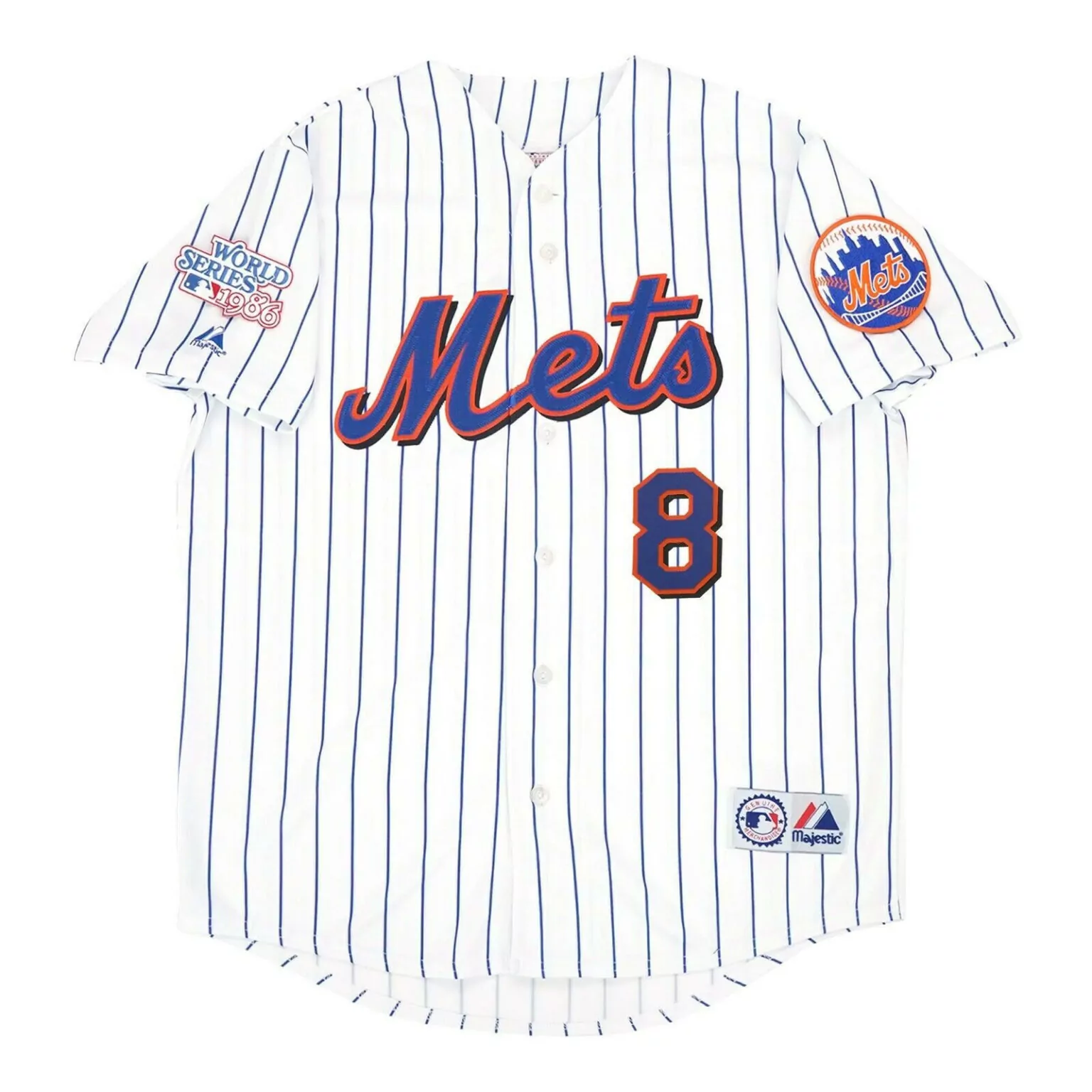 Custom Gary carter gary carter new york mets 1986 world series white jersey all stitched 3901