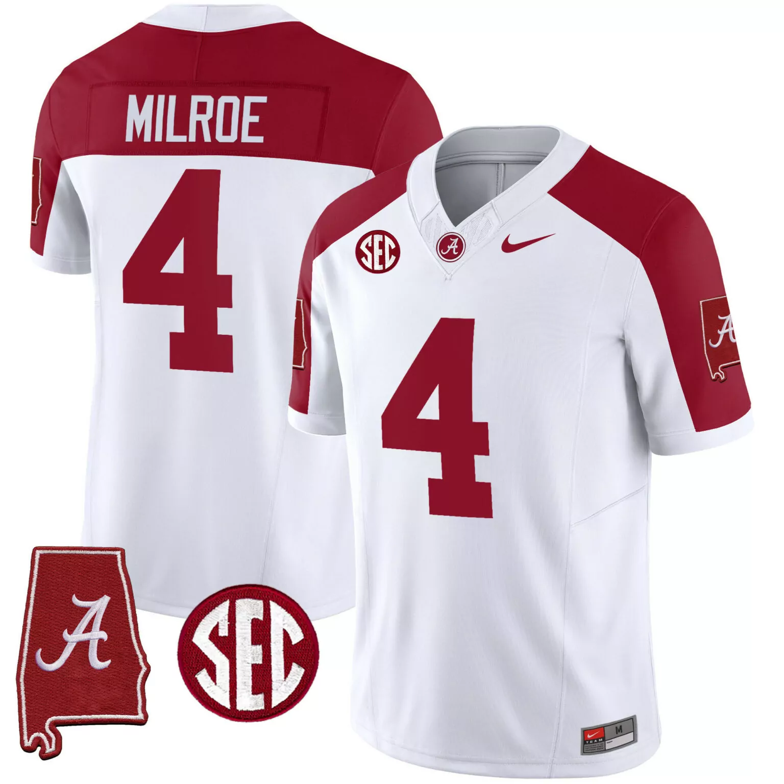 Personalized Inverted jalen milroe alabama crimson tide jersey alabama map all stitched 6759