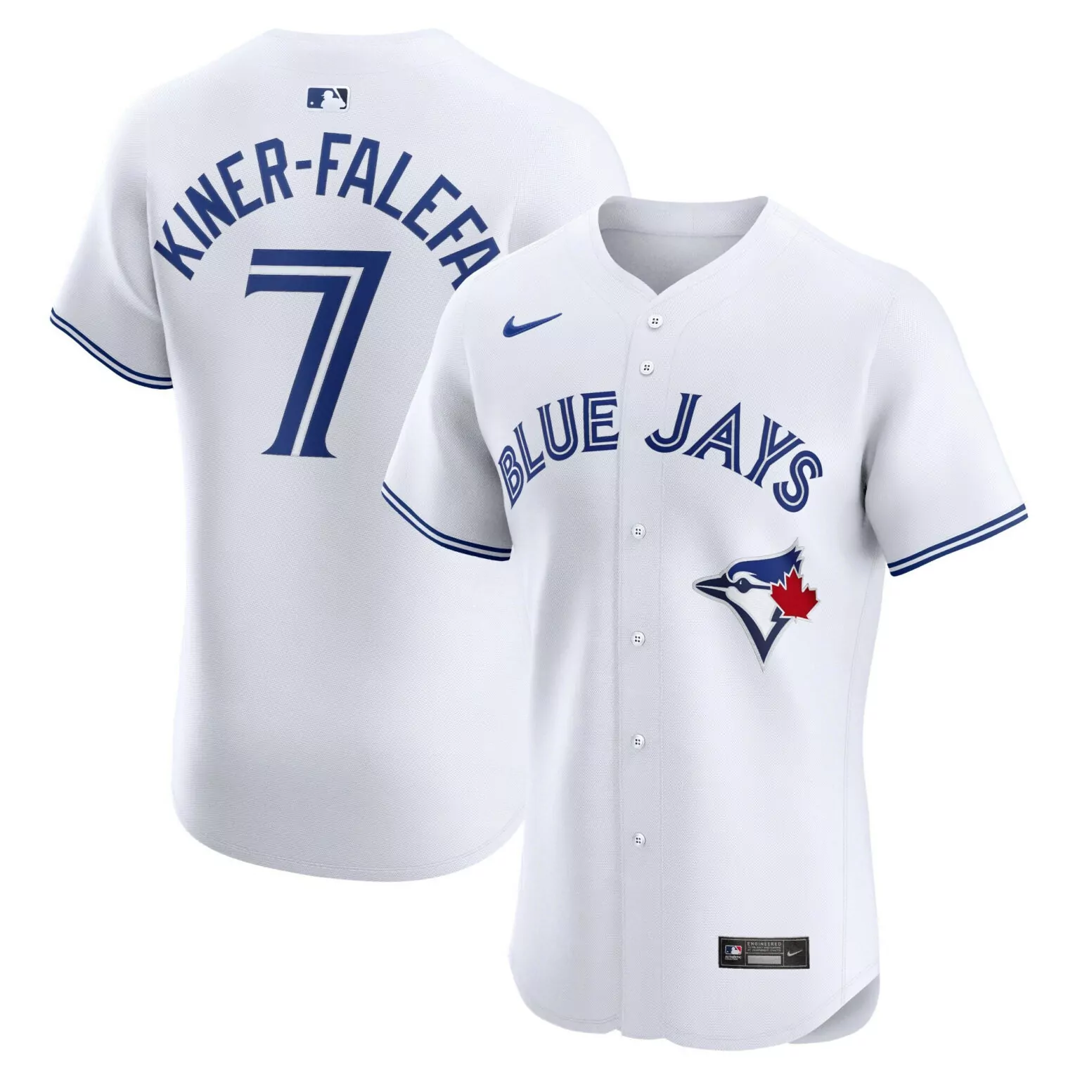 Custom Isiah kinerfalefa toronto toronto blue jays home elite player jersey white 1988