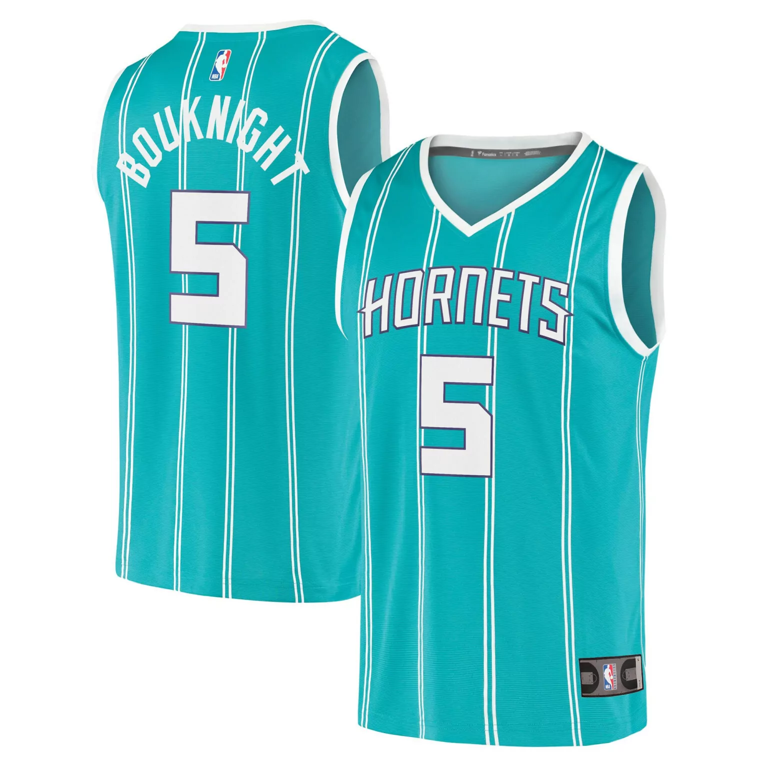 Customizable James bouknight charlotte hornets 202122 fast break jersey icon edition teal nba 1726
