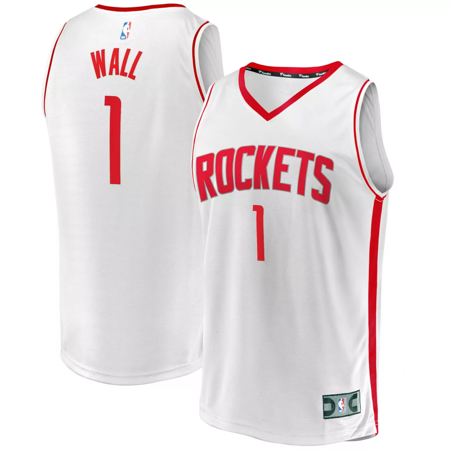 Personalized John wall houston rockets 202021 fast break player jersey association edition white nba 3435