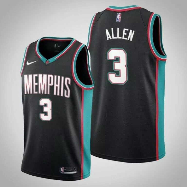 Custom Memphis grizzlies grayson allen 3 nba 2020 new arrival black jersey 4299