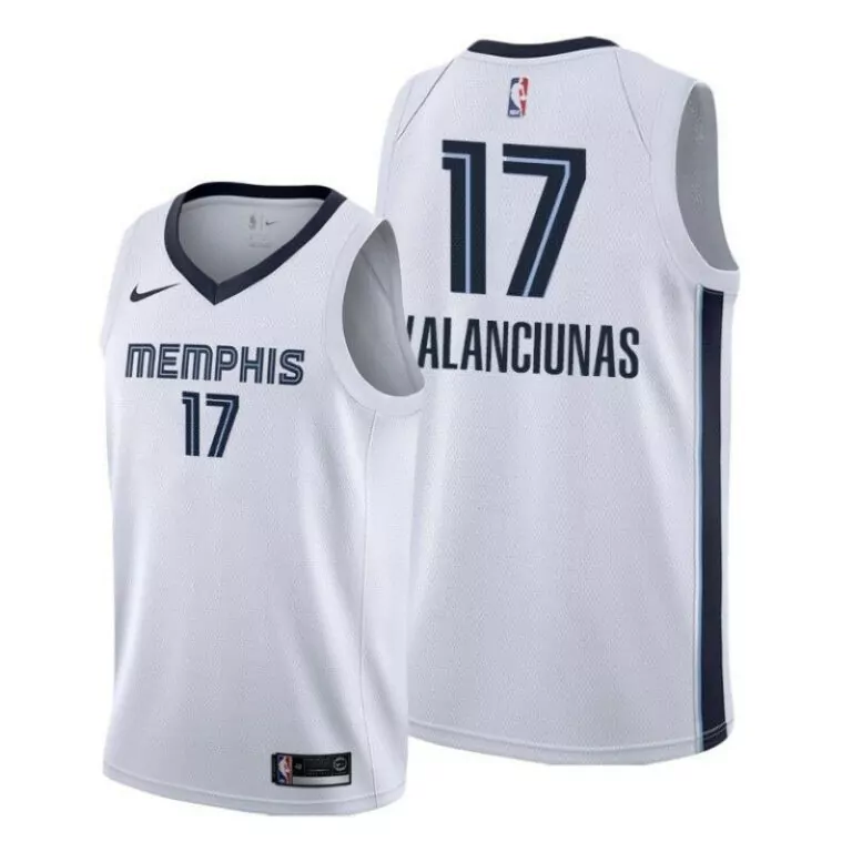 Customizable Memphis grizzlies jonas valanciunas 17 nba 2020 new arrival white jersey 9113