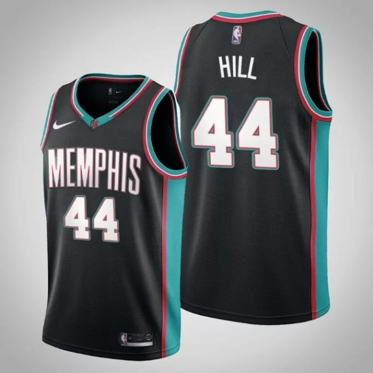 Customizable Memphis grizzlies solomon hill 44 nba 2020 new arrival black jersey 9770