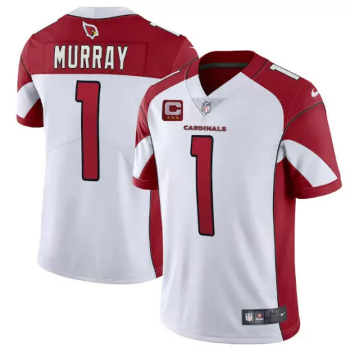 Custom Mens arizona cardinals 1 kyler murray white 3star c patch vapor untouchable stitched jersey 1000