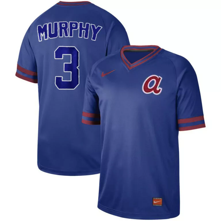 Customizable Mens atlanta atlanta braves 3 dale murphy blue cooperstown collection legend stitched jersey 5776
