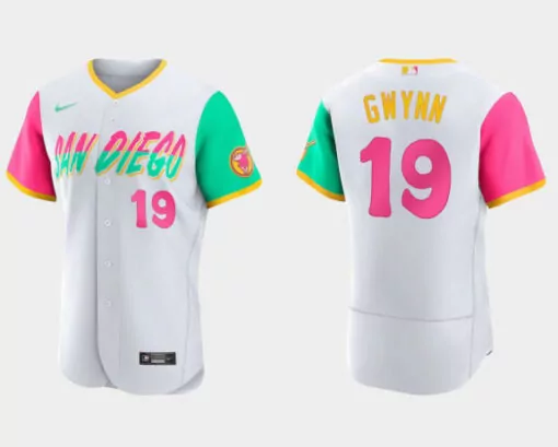Custom City connect tony gwynn san diego padres 2024 world tour seoul series patch jersey all stitched 5966