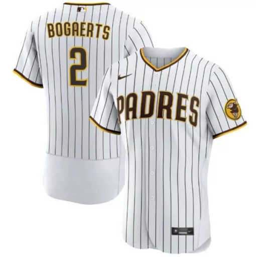 Custom Mens san diego padres 2 xander bogaerts tan cool base stitched jersey 5529