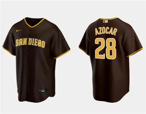 Custom Mens san diego padres 14 matt carpenter white cool base stitched jersey 8774