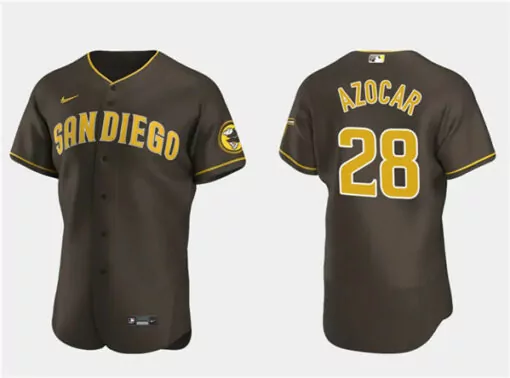 Custom Mens san diego padres 14 matt carpenter white cool base stitched jersey 8774