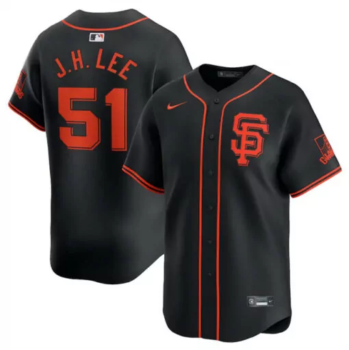 Custom Cream home jung hoo lee san francisco giants 2024 willie mays patch jersey v2 all stitched 4540