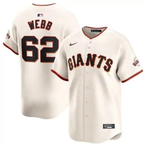 Customizable Gray logan webb san francisco giants 2024 willie mays patch jersey v2 all stitched 2937