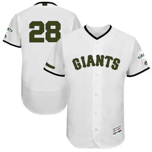 Customizable Men s san francisco giants buster posey cream home 2020 player name jersey 1