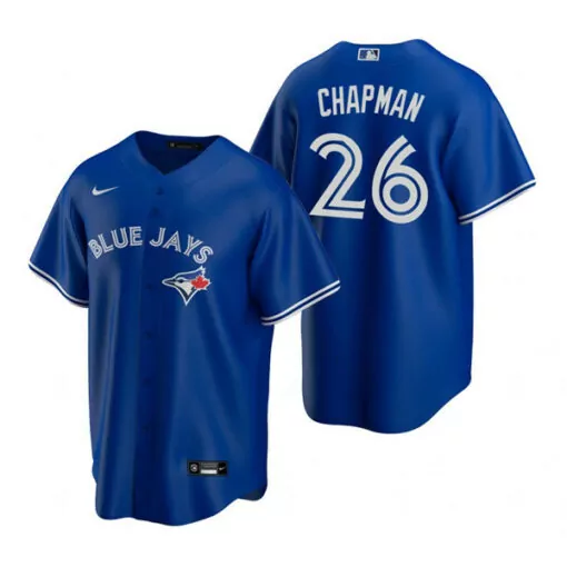 Customizable Mens toronto toronto blue jays 26 matt chapman royal cool base stitched jersey 3363